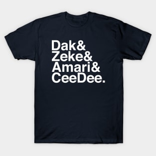 Dak & Zeke & Amari & CeeDee T-Shirt